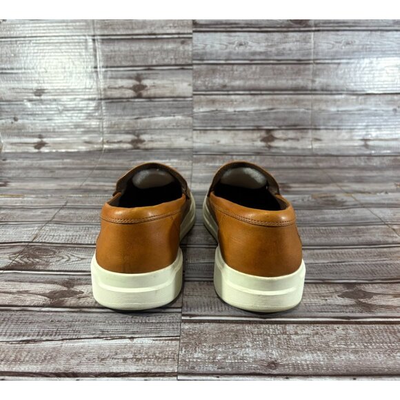 Allen Edmonds Burke Slip On Leather Loafers Size 10.5 D color brown main image 4